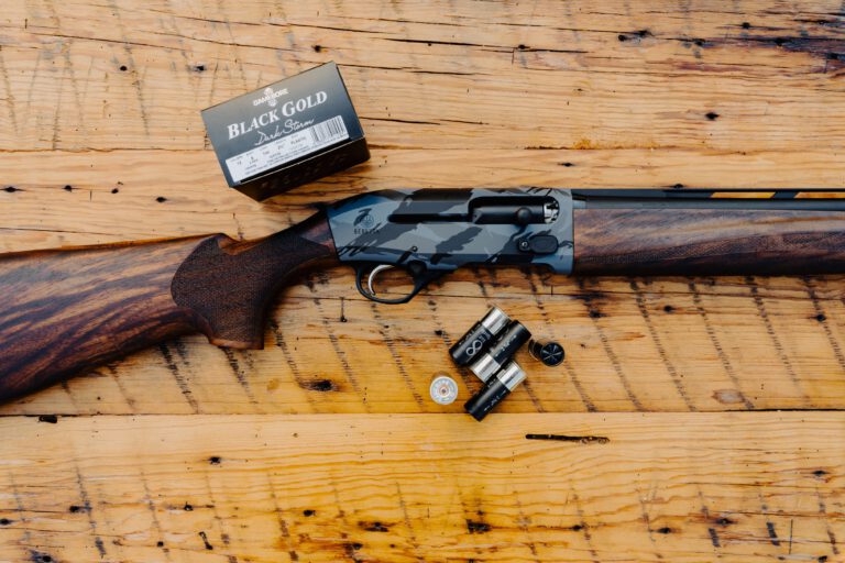 Beretta A400with Gamebore Black Gold Dark Storm