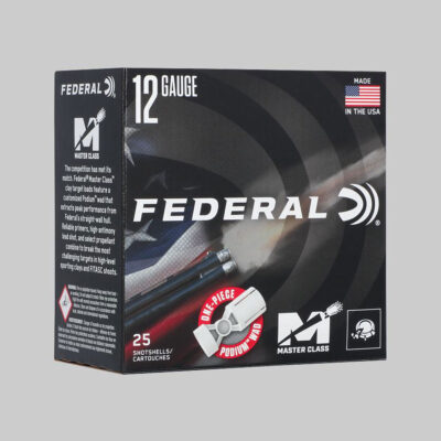 Federal Master Class Ammo - box left