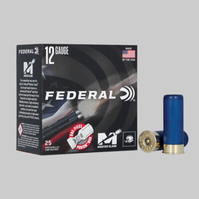 Federal Master Class Ammo - box with shell
